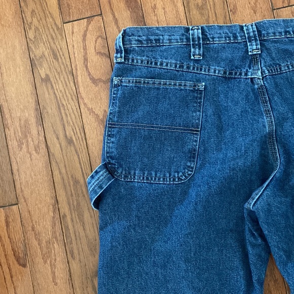 Wrangler Men’s fleece lined carpenter jeans - Picture 6 of 8